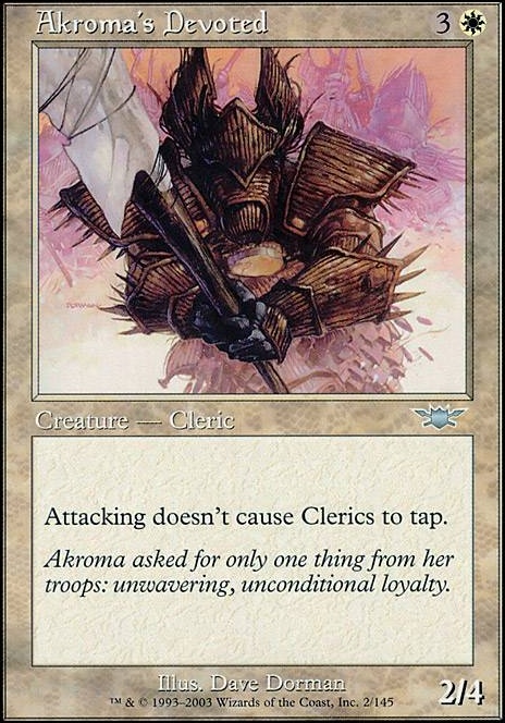 Featured card: Akroma's Devoted
