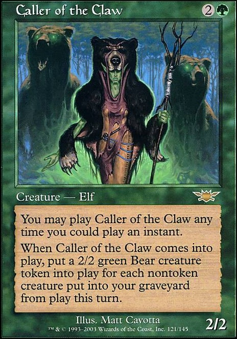 Featured card: Caller of the Claw