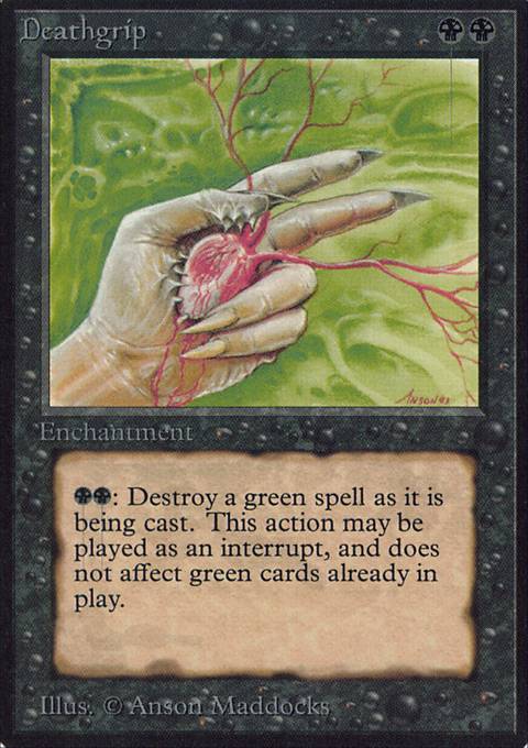 Featured card: Deathgrip