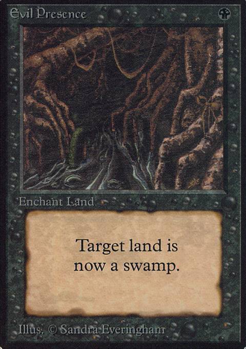 Evil Presence feature for The dead swamps