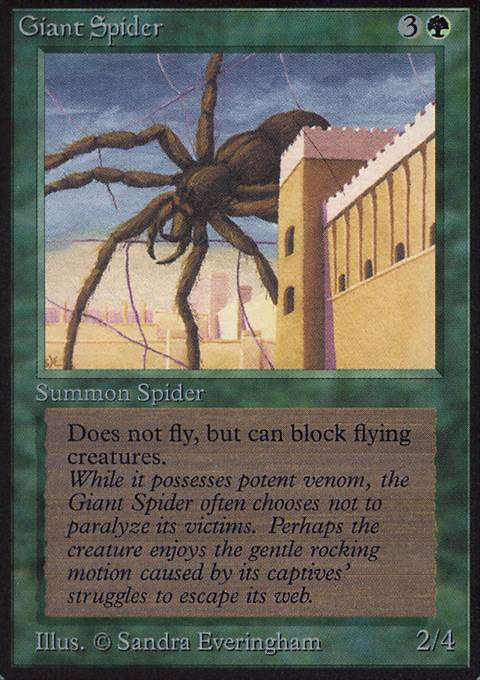 Featured card: Giant Spider