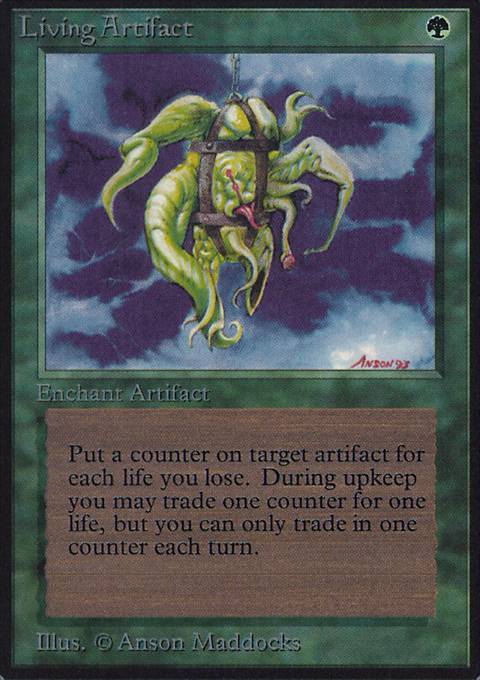 Featured card: Living Artifact