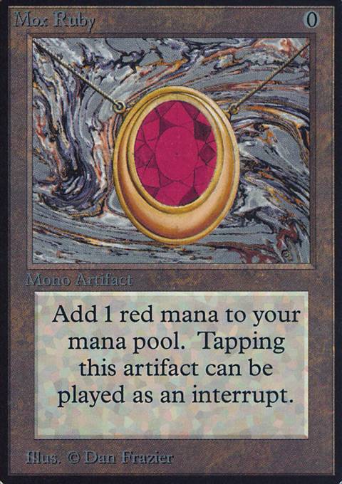 Featured card: Mox Ruby