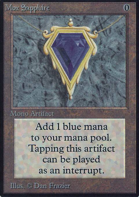 Featured card: Mox Sapphire