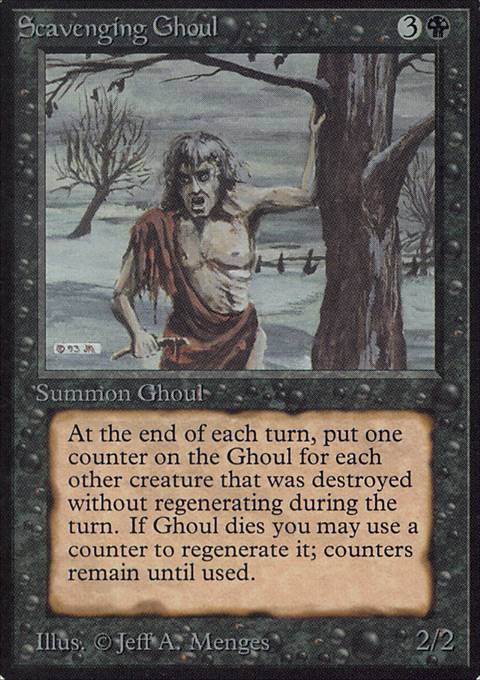 Featured card: Scavenging Ghoul