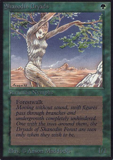 Featured card: Shanodin Dryads