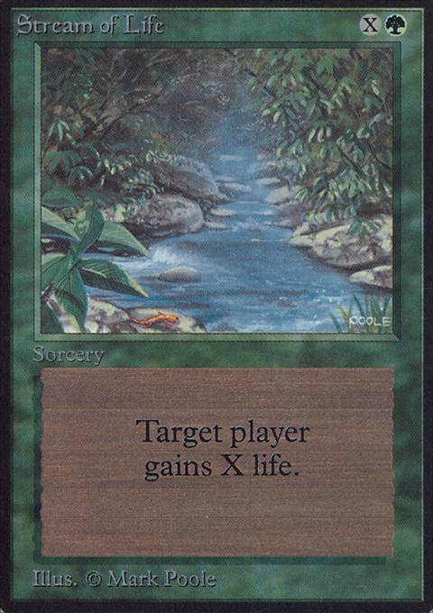 Featured card: Stream of Life