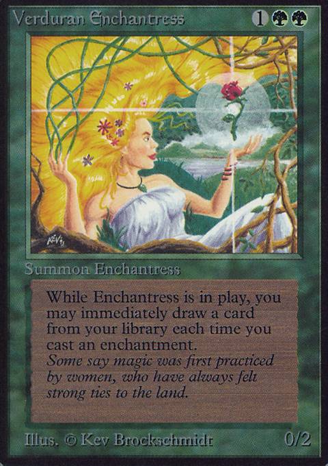 Featured card: Verduran Enchantress