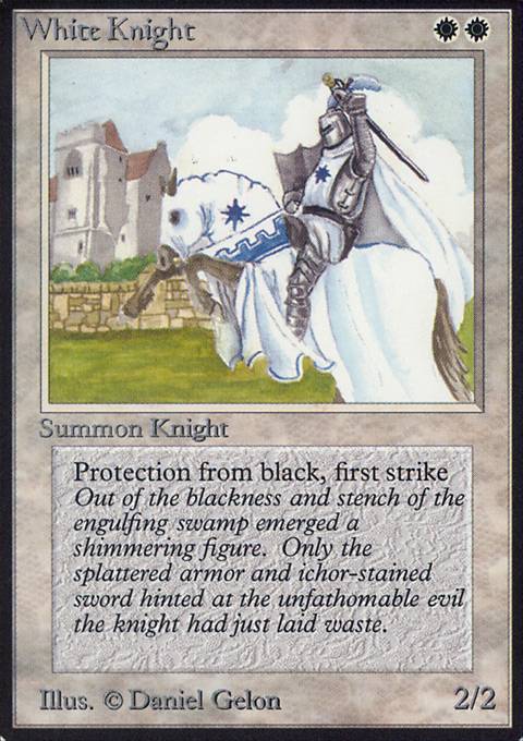 White Knight feature for Knight Tribal Rides Again