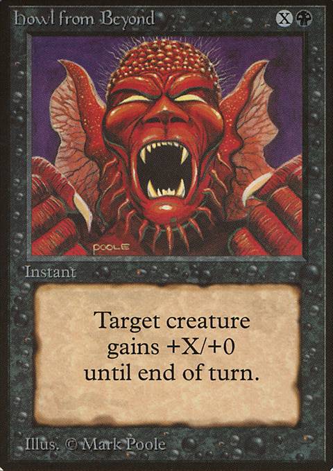 Featured card: Howl from Beyond
