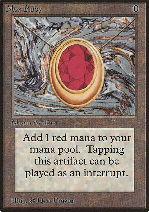 Featured card: Mox Ruby