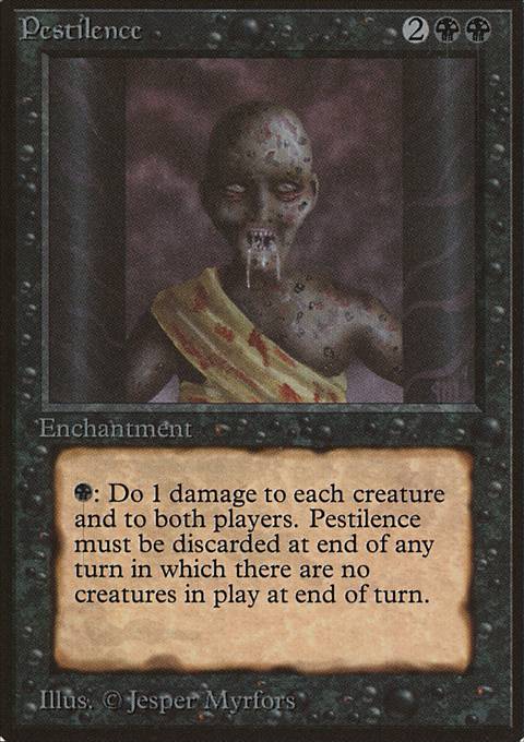 Featured card: Pestilence