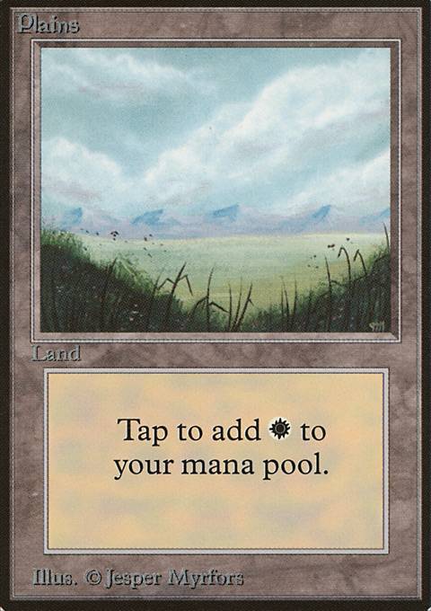 Featured card: Plains