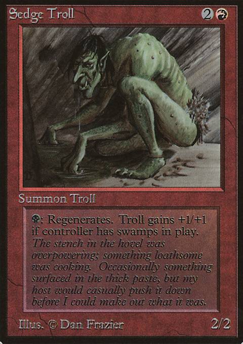 Sedge Troll feature for Unlimited EDH