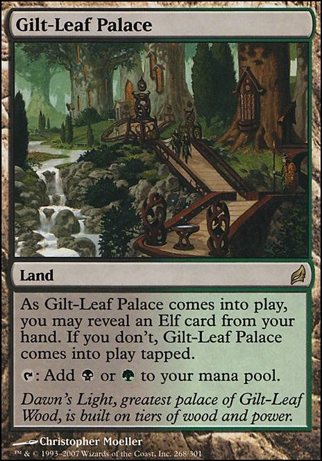 Gilt-Leaf Palace feature for Whole Lotta (Golgari) Elves