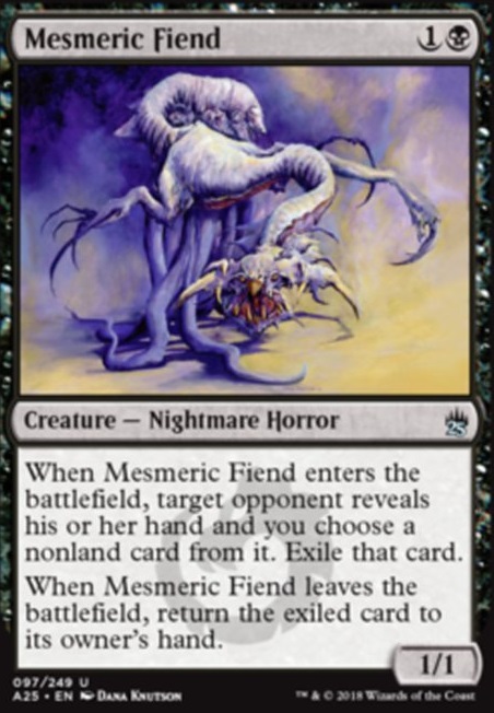 Mesmeric Fiend feature for blue black control