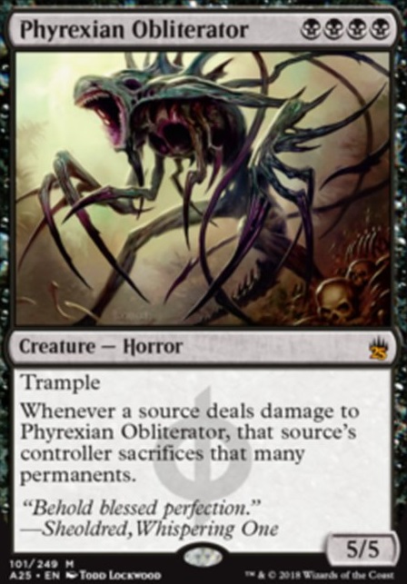 Featured card: Phyrexian Obliterator