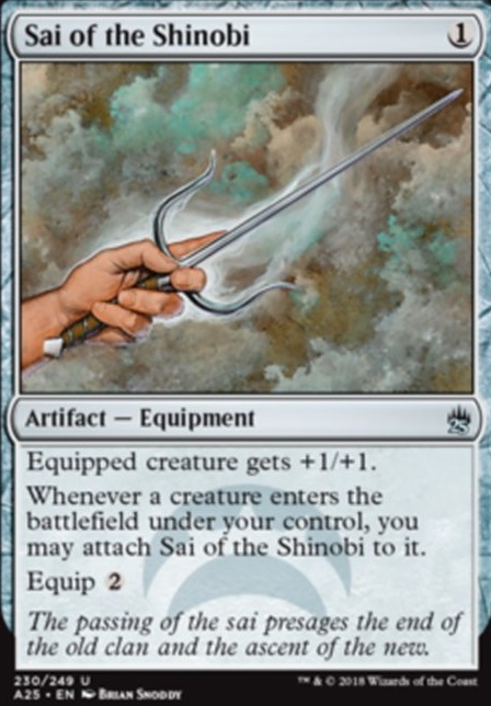 Sai of the Shinobi feature for Mono Red Block