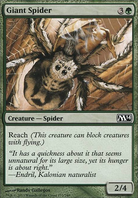 Featured card: Giant Spider