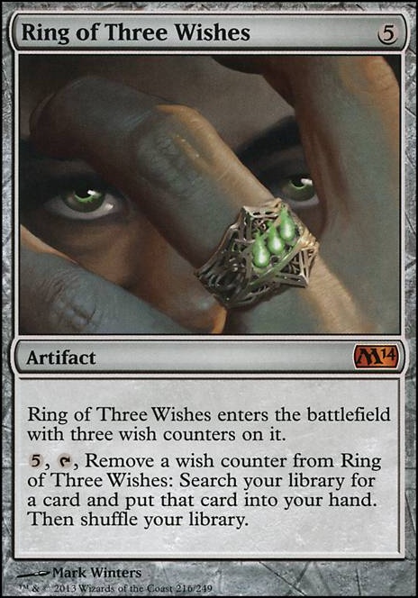 Ring of Three Wishes feature for Urza's time obsession