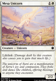 Featured card: Mesa Unicorn