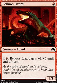 Featured card: Bellows Lizard