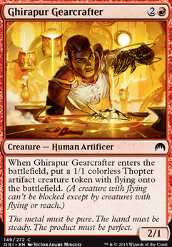 Featured card: Ghirapur Gearcrafter