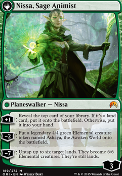 Featured card: Nissa, Sage Animist