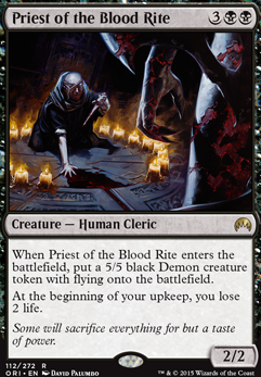 Featured card: Priest of the Blood Rite