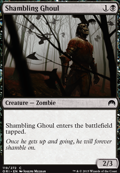 Featured card: Shambling Ghoul