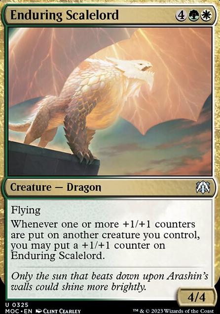 Enduring Scalelord feature for Abzan Tall & Wide