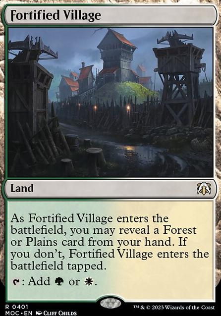 Fortified Village feature for 1/1 and 1/all
