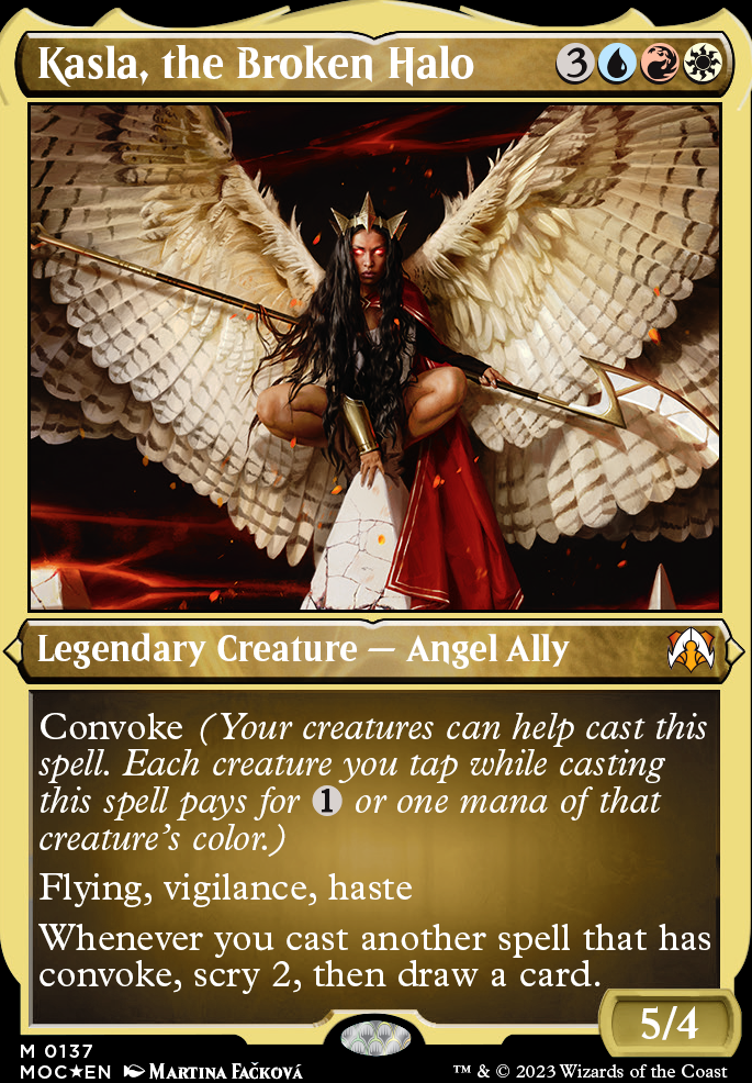 Commander: altered Kasla, the Broken Halo