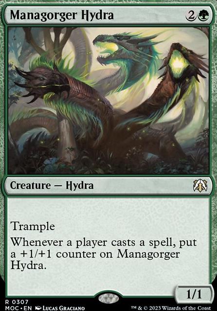 Managorger Hydra feature for Vorinclex, Green Counters