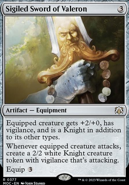 Featured card: Sigiled Sword of Valeron