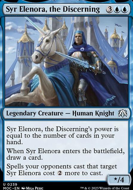 Syr Elenora, the Discerning feature for ¿Card Draw Voltron?