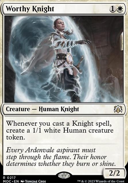 Featured card: Worthy Knight