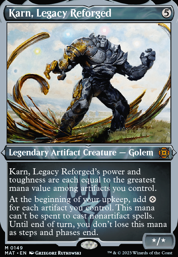 Featured card: Karn, Legacy Reforged