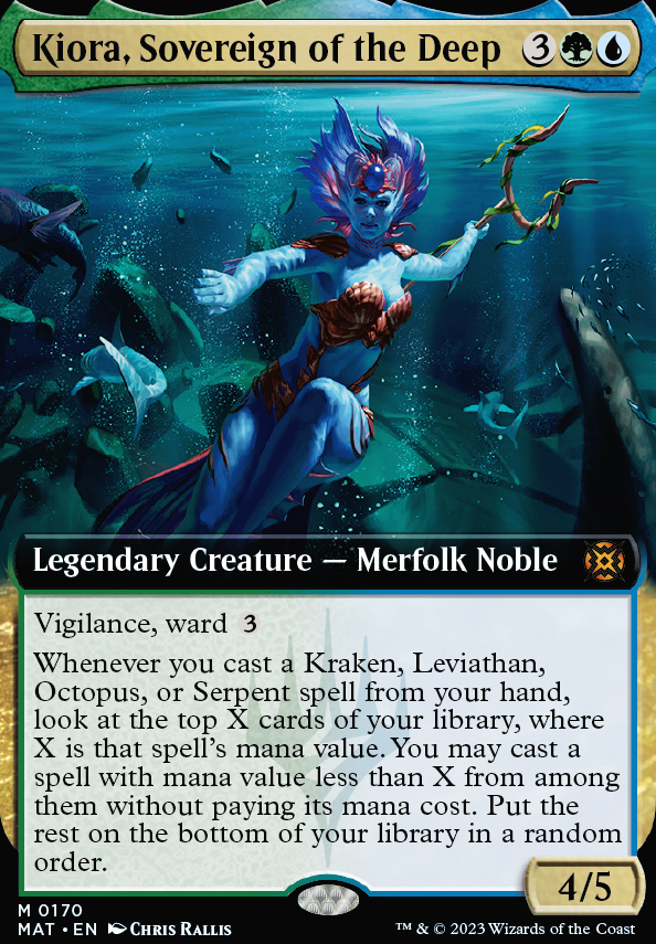 Featured card: Kiora, Sovereign of the Deep