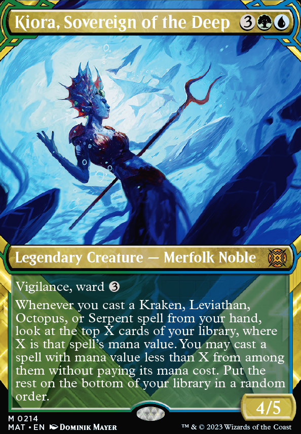 Featured card: Kiora, Sovereign of the Deep