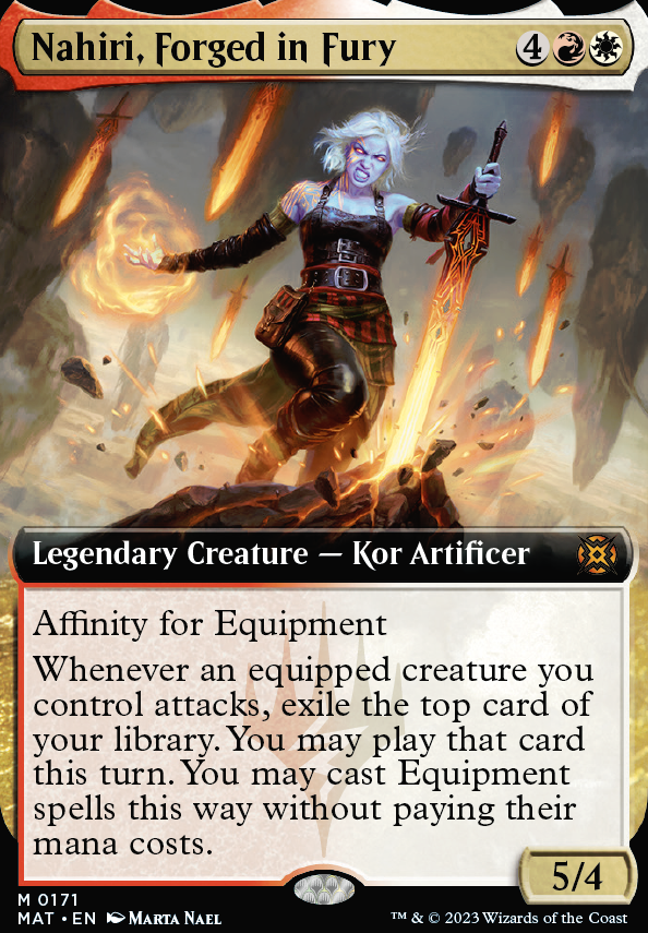 Commander: Nahiri, Forged in Fury