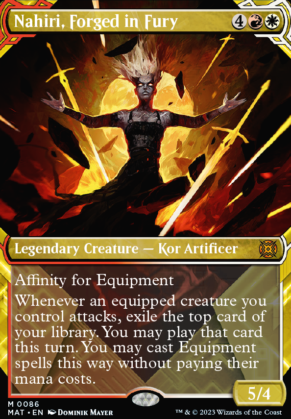 Featured card: Nahiri, Forged in Fury