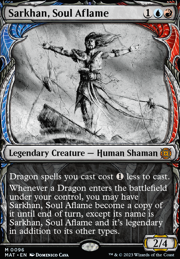 Featured card: Sarkhan, Soul Aflame