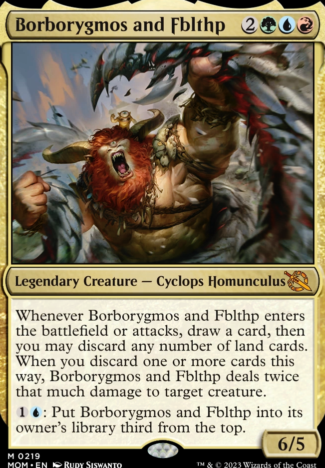 Commander: Borborygmos and Fblthp