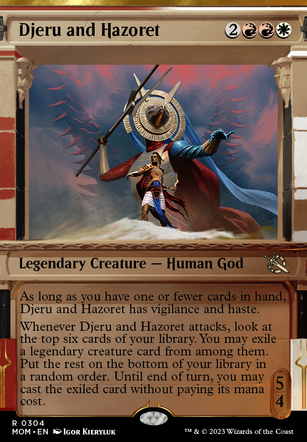 Commander: Djeru and Hazoret