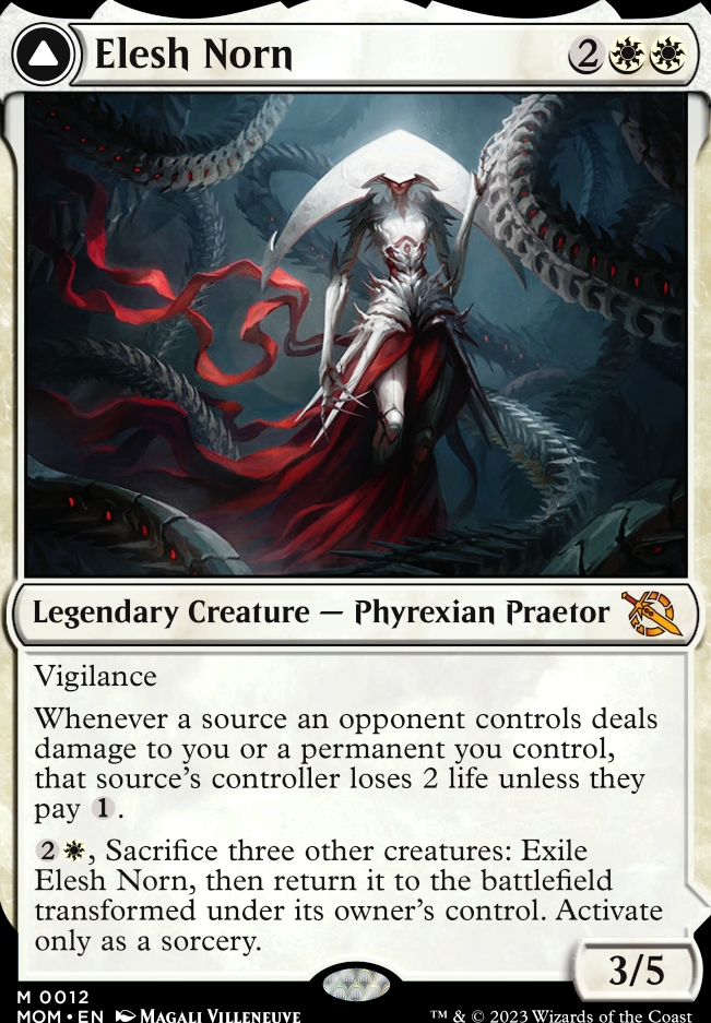 Elesh Norn feature for The Great Phyrexian Praetors