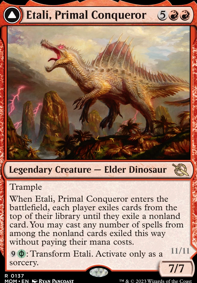 Etali, Primal Conqueror feature for CEDH Etali