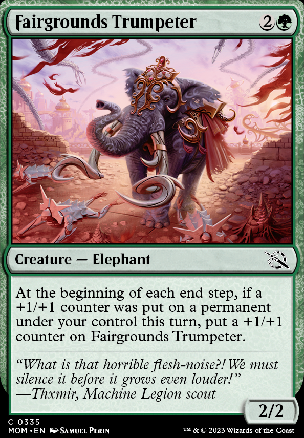 Fairgrounds Trumpeter feature for Golgari Counters