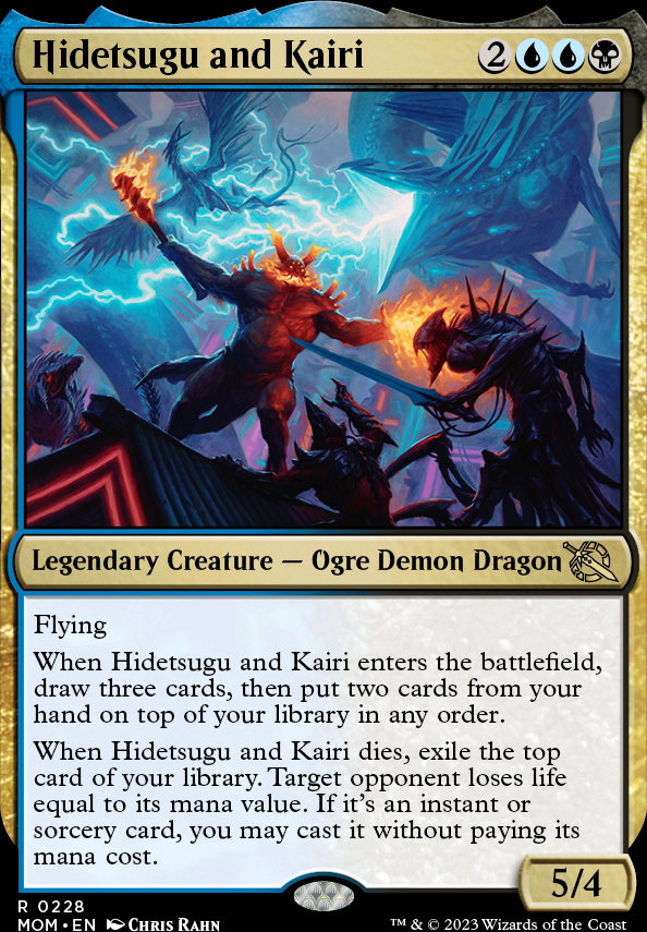 Hidetsugu and Kairi feature for MKM - Grixis Control