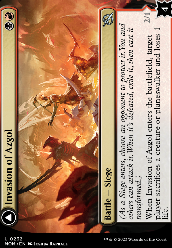 Invasion of Azgol feature for Mostly Golgari
